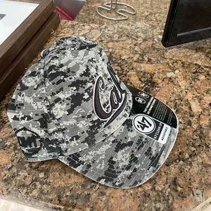 Brand 47 Clean Up. Cal Black and Gray Camo OHT hat brand new.